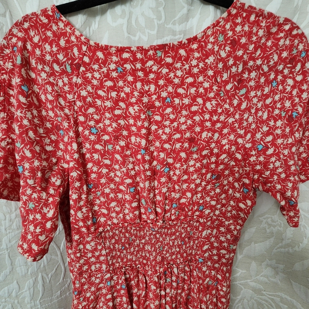 FREE PEOPLE Floral Dress. NWOT - Picture 2 of 8